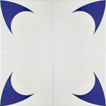 Дизайнерская плитка с узором Комета 2 варинант исполнения - 1 | Loft Concept в Волгограде