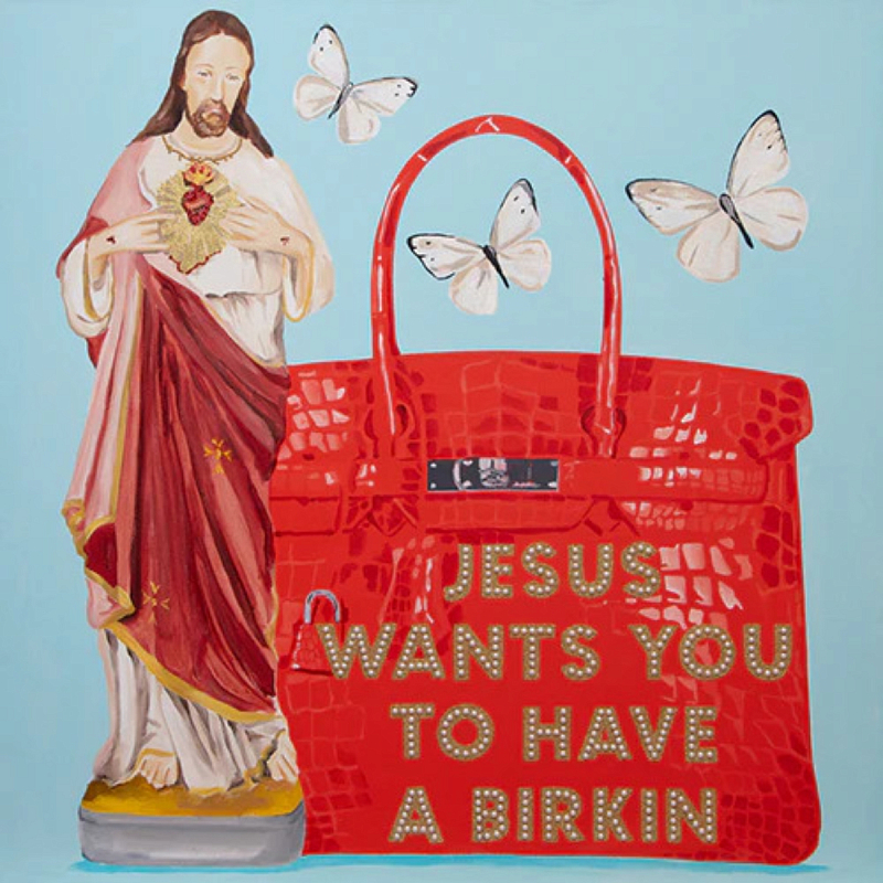 Картина Jesus Wants You To Have a Birkin Мульти Картина Jesus Wants You To Have a Birkin Мульти в Волгограде | Loft Concept