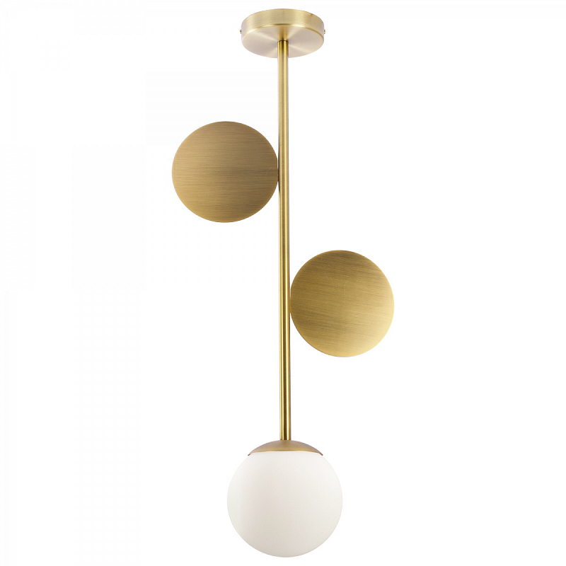 Люстра Areti Plates Pendant Золотой Белый Люстра Areti Plates Pendant Золотой Белый в Волгограде | Loft Concept