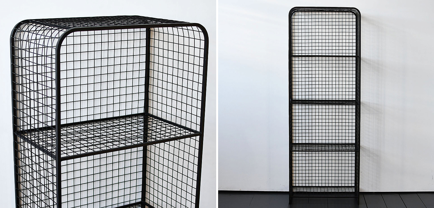 Стеллаж Knott Industrial Metal Rust Rack Стеллаж Knott Industrial Metal Rust Rack - Loft-Concept в Волгограде