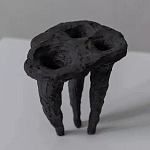 Скульптура «Чёрные дыры» варинант исполнения - 2 | Loft Concept в Волгограде