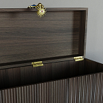 Большой дизайнерский Сундук Elsa Dreams Walnut варинант исполнения - 3 | Loft Concept в Волгограде