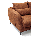 Диван в гостиную Portree Sofa Терракотовый букле варинант исполнения - 4 | Loft Concept в Волгограде