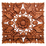 Панно из дерева квадратное Novala Panel With Trees варинант исполнения - 1 | Loft Concept в Волгограде