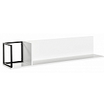 Полка навесная белая открытая Strict Lines  варинант исполнения - 3 | Loft Concept в Волгограде