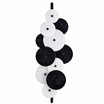 Бра светодиодное из черно-белых дисков Contrast Sample варинант исполнения - 4 | Loft Concept в Волгограде