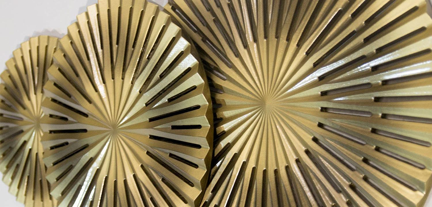 Арт-объект Apollo Brown and Gold Wall Plaque Disc gap 3 Арт-объект Apollo Brown and Gold Wall Plaque Disc gap 3 - Loft-Concept в Волгограде