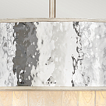 Люстра круглая с подвесками из текстурированного стекла молочного цвета Hinkley варинант исполнения - 6 | Loft Concept в Волгограде