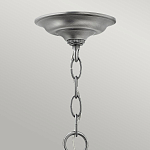 Подвесной светильник с прозрачным стеклянным цилиндрическим плафоном в классическом стиле на цепи Hinkley варинант исполнения - 18 | Loft Concept в Волгограде