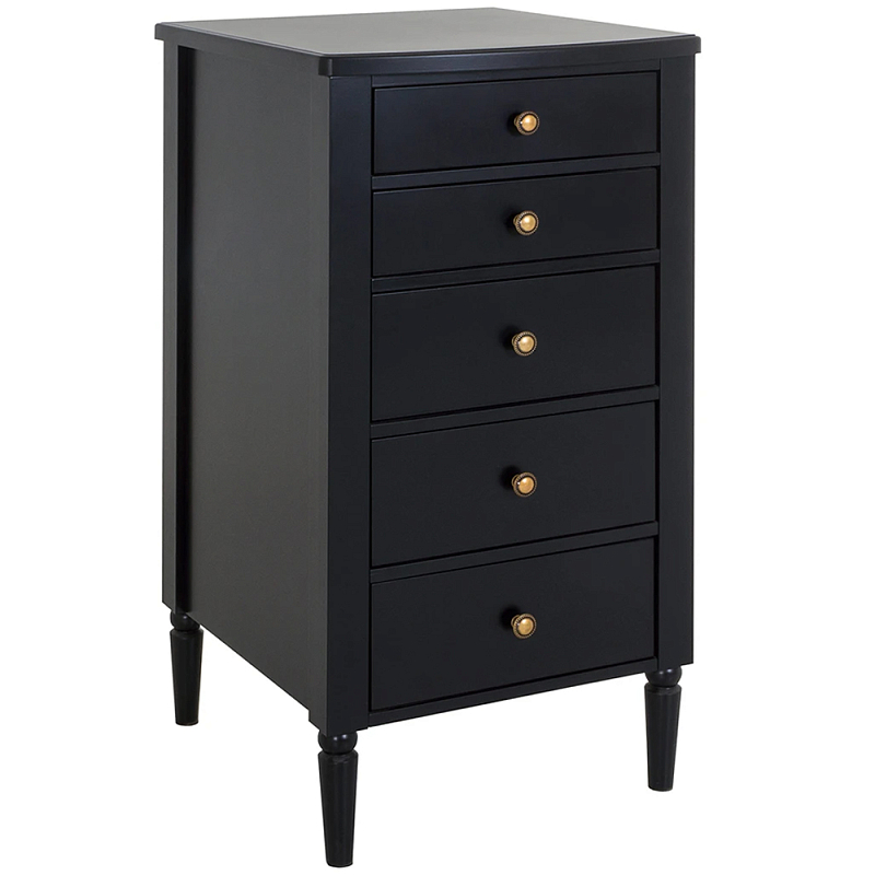 Комод с ящиками Amsterdam Черный в Волгограде | Loft Concept 