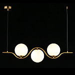 Люстра подвесная светодиодная Jagna 2 Gold and White варинант исполнения - 2 | Loft Concept в Волгограде