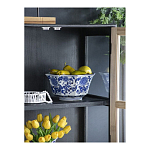 Чаша белая с синим цветочным узором Chino Dishes варинант исполнения - 6 | Loft Concept в Волгограде