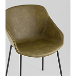 Стул Ashby экокожа зелёный варинант исполнения - 3 | Loft Concept в Волгограде