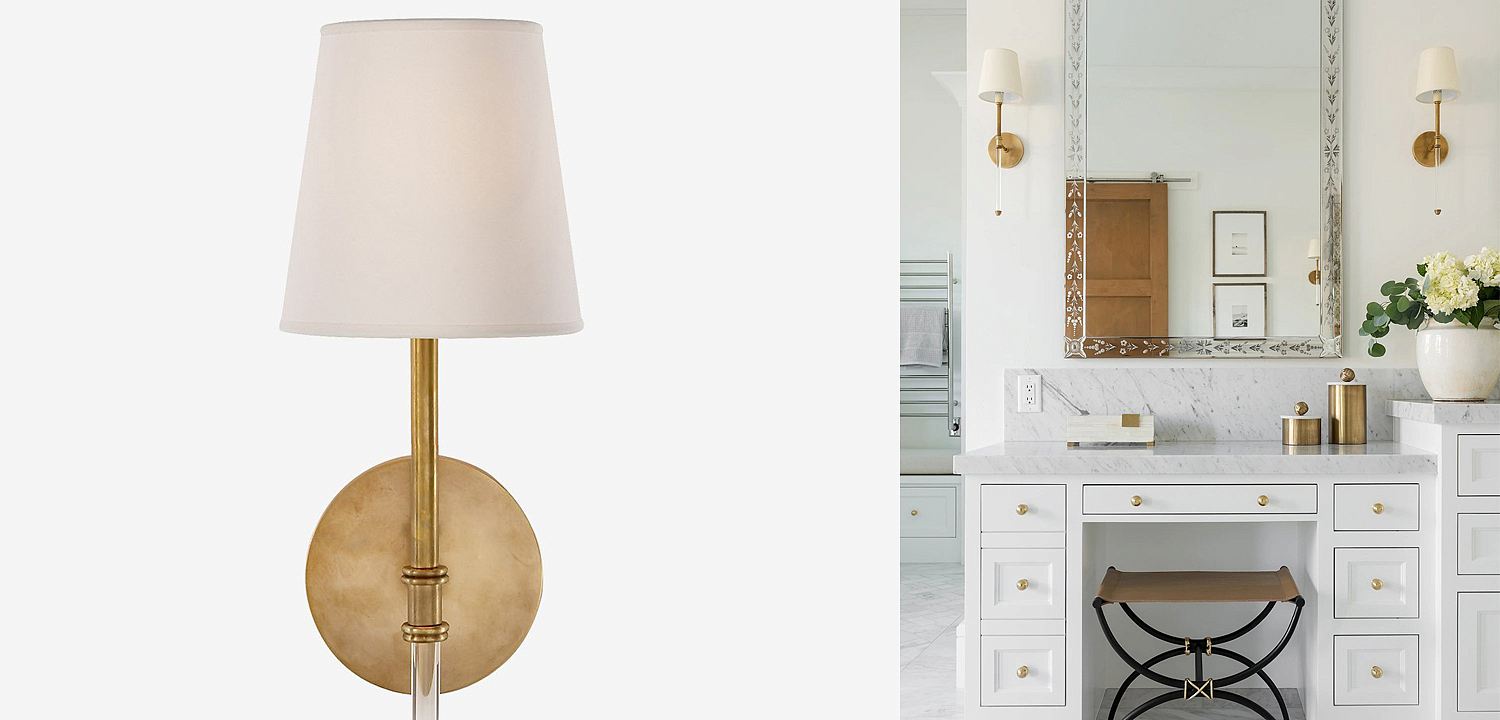 Бра Natale Sconce Brass Бра Natale Sconce Brass - Loft-Concept в Волгограде