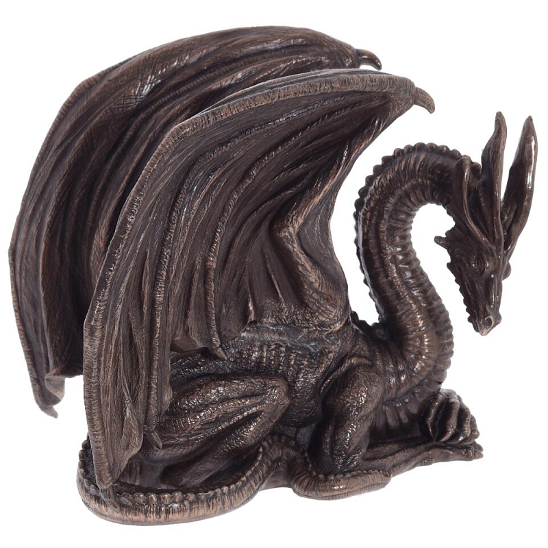 Декоративная статуэтка Дракон Dark Bronze Winged Dragon Statuette Коричневый Темная бронза Декоративная статуэтка Дракон Dark Bronze Winged Dragon Statuette Коричневый Темная бронза в Волгограде | Loft Concept