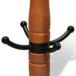 Вешалка напольная деревянная с черными металлическими крючками Noble Branches варинант исполнения - 3 | Loft Concept в Волгограде