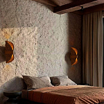 Бра плетеное из ротанга Chainmail варинант исполнения - 2 | Loft Concept в Волгограде