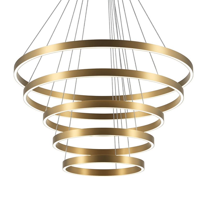 Люстра подвесная Rim 2600-3500К Латунь в Волгограде | Loft Concept 