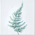 Плитка с узором Папоротник варинант исполнения - 2 | Loft Concept в Волгограде