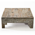 Кофейный стол Carved Сoffee table ручная резьба по дереву варинант исполнения - 1 | Loft Concept в Волгограде