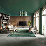 Люстра подвесная с 20-ю цилиндрическими матовыми плафонами Delta Light варинант исполнения - 5 | Loft Concept в Волгограде