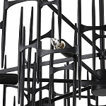 Люстра черная остроконечной формы Black Satin варинант исполнения - 1 | Loft Concept в Волгограде