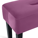 Мягкий  пуф на черных ножках Winton Pouf варинант исполнения - 18 | Loft Concept в Волгограде