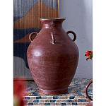 Ваза бордовая с 4-мя фактурными ручками Vase Burgundy Glaze варинант исполнения - 4 | Loft Concept в Волгограде