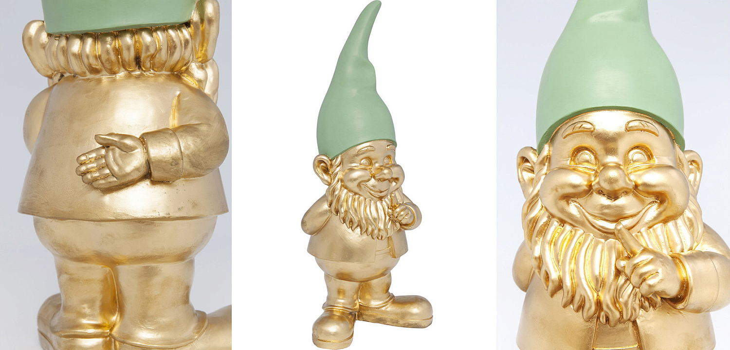Статуэтка Golden Standing Gnome Статуэтка Golden Standing Gnome - Loft-Concept в Волгограде