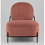 Кресло Стоун велюр рельефный коралловый варинант исполнения - 4 | Loft Concept в Волгограде