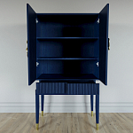 Кабинетный шкаф Elsa Dreams Blue с 2-мя ящиками варинант исполнения - 4 | Loft Concept в Волгограде