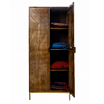 Распашной шкаф с фактурным фасадом Termite варинант исполнения - 3 | Loft Concept в Волгограде