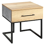 Тумба прикроватная с ящиком в стиле лофт Urban Style Space 2 варинант исполнения - 2 | Loft Concept в Волгограде