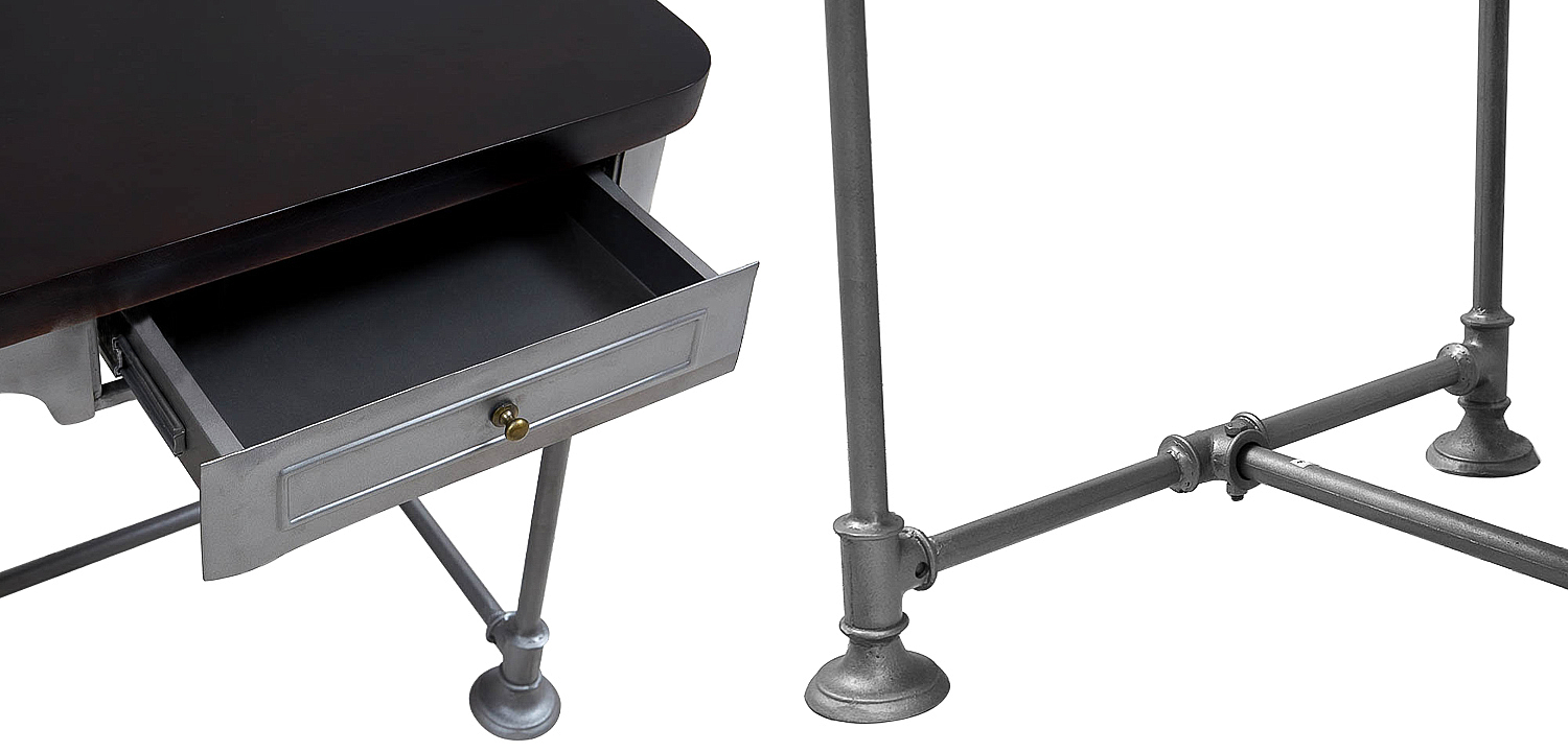 Рабочий стол Iston Metal Wood Desk Рабочий стол Iston Metal Wood Desk - Loft-Concept в Волгограде