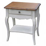 Тумба прикроватная с ящиком и открытой полкой Interiors Romance варинант исполнения - 1 | Loft Concept в Волгограде