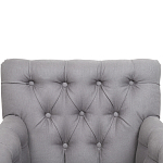 Кресло Addison Chic Armchair grey flax варинант исполнения - 4 | Loft Concept в Волгограде