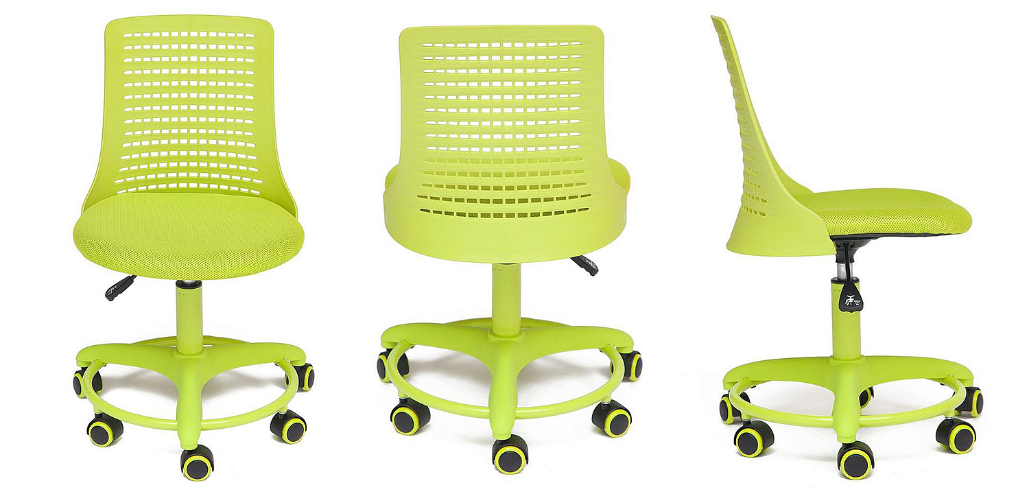 Кресло Bright Kiddie Office Chair light green Кресло Bright Kiddie Office Chair light green - Loft-Concept в Волгограде