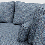 Мебельная ткань Шенилл голубой цвет 142 см T4-49 варинант исполнения - 10 | Loft Concept в Волгограде