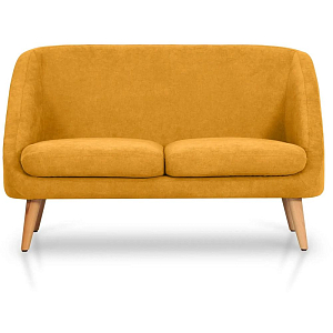 Диван Two seats are yellow