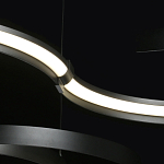 Люстра подвесная светодиодная в виде волнообразной ленты Ribbon Vortex варинант исполнения - 6 | Loft Concept в Волгограде