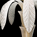 Торшер Glass Decorated Palm Floor Lamp White Листья Пальмы  варинант исполнения - 1 | Loft Concept в Волгограде