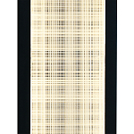 Светодиодное прямоугольное бра из металла черного цвета Lattice Lux варинант исполнения - 3 | Loft Concept в Волгограде