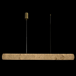 Подвесной светильник линейный цилиндрической формы из натурального алебастра Alabaster Geometry варинант исполнения - 1 | Loft Concept в Волгограде