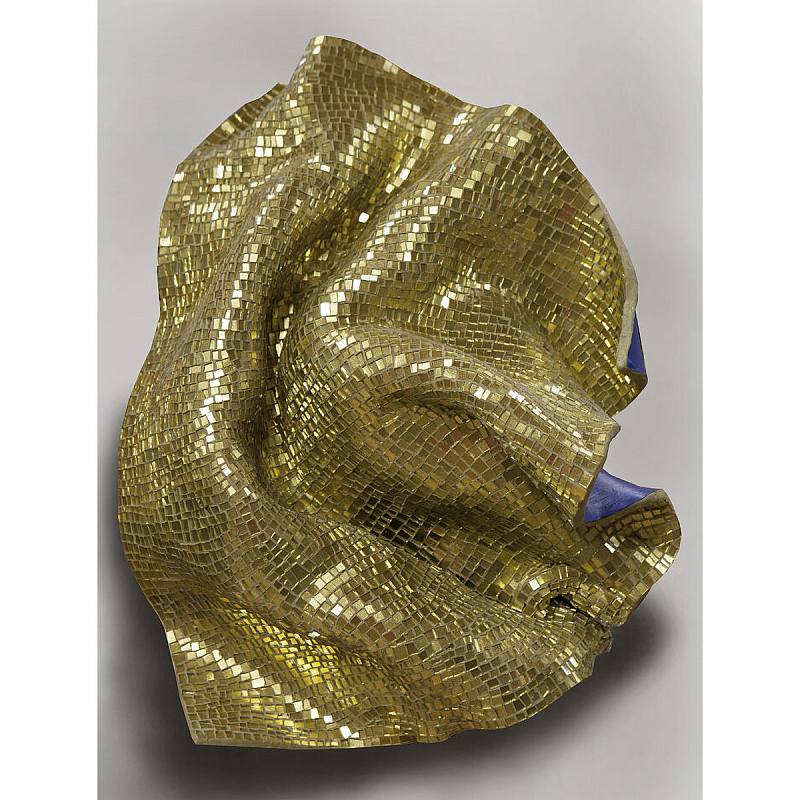 Панно «Reflection» Золотой Синий в Волгограде | Loft Concept 