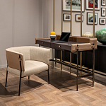 Письменный стол прямоугольный с 2-мя выдвижными ящиками Bristol варинант исполнения - 4 | Loft Concept в Волгограде