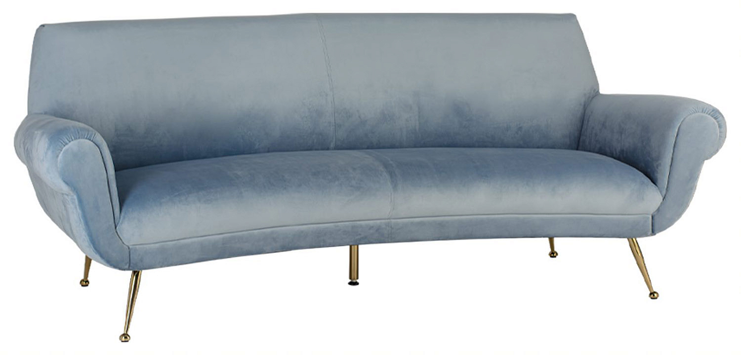 Диван Gigi Radice Lounge Sofa light blue Диван Gigi Radice Lounge Sofa light blue - Loft-Concept в Волгограде