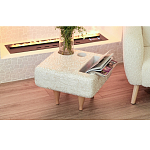 Керамический столик на деревянных ножках «Квадро» варинант исполнения - 7 | Loft Concept в Волгограде