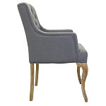 Кресло Mason Classical Armchair grey flax варинант исполнения - 1 | Loft Concept в Волгограде