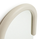 Зеркало овальное Curved Furniture бежевое варинант исполнения - 2 | Loft Concept в Волгограде