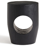 Приставной столик черного цвета AMORPHOUS варинант исполнения - 1 | Loft Concept в Волгограде